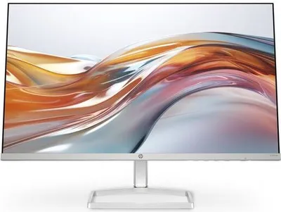 Produktbild von HP Series 5 23,8-Zoll-Monitor FHD White -Serie 5 – 524sw, 60,5 cm (23.8"), 1920 x 1080 Pixel, Full HD, LCD, 5 ms, Silber
