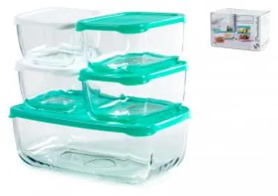 Immagine prodotto di PASABAHCE Set 5 Pezzi Frigo In Vetro