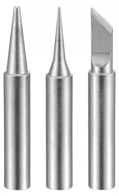 Obrázek produktu pro Sada pájecích hrotů - 3 kusy, bezolovnaté - průměr hrotu 4 mm - délka 41 mm