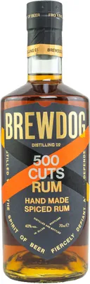 Produktbild von BrewDog 500 Cuts Spiced Spirit Drink 700ml 40% Vol.