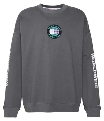 Obrázok produktu pre Tommy Jeans - Pánska mikina NA323 (XXL) (tmavošedá)