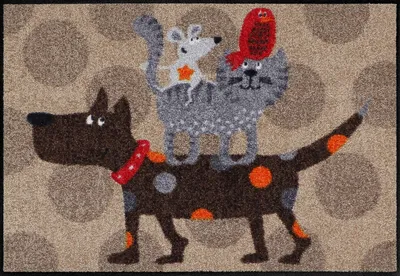 Produktbild von Salonloewe TIERTURM Fußmatte Wohnmatte 50 x 75 cm