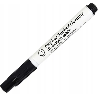 Produktbild von Toma TO-272 Whiteboard-Marker Schwarz Rundspitze