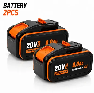 Obrázok produktu pre Náhradná batéria - WA3553 - 2 x 8 Ah - 20 V - Líthium-iónová - Pre elektrické náradie
