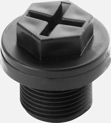 Produktbild von sweeek - Abflussstopfen 26/34 für Regenwassertanks - Schwarz
