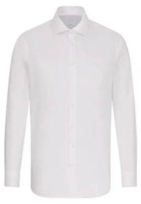 Produktbild von Seidensticker - Hemd für Herren, Oxford-Stil, Geformt, Langärmlig LT4343 (39,5 cm) (Weiß)