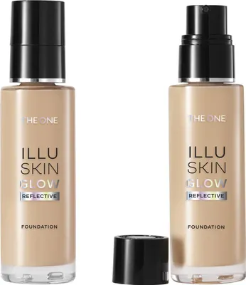 Image de Oriflame THE ONE Fond de teint Illuskin Glow Reflective - Beige Neutral 30 ml
