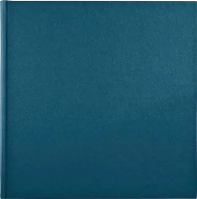 Produktbild von Hama Jumbo-Album Wrinkled 30x30 cm 80 weiße Seiten Blau