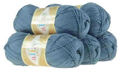 5 x 100g Strickgarn ALIZE DIVA - Häkelgarn Wolle Sommer Stricken Häkeln