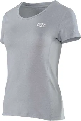 Image de 100% T-Shirt Femme Sprint Tech Tee , Argent Heather, XL