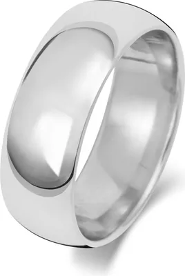 Produktbild von 9 Karat (375) Weißgold 8mm Court Form Herren/Damen - Trauring/Ehering/Hochzeitsring, 69 (22.0); TRS188649KWRSZ