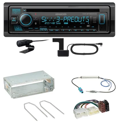 Produktbild von Kenwood KDC-BT960DAB Bluetooth Digitalradio Einbauset für Mercedes Citan W415