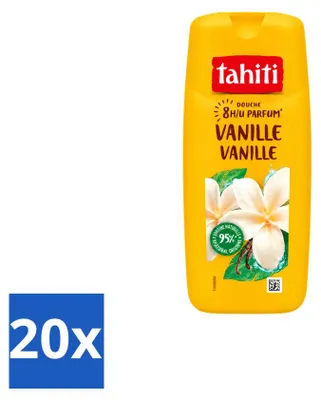 Produktbild von 20 x Tahiti Douchegel Vanille - 315 ml - Vorteilspackung - 20 Stücke