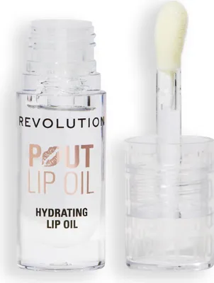 Produktbild von Revolution Pout Lip Oil Lychee Klar
