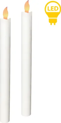 Immagine prodotto di Candele a LED in plastica IDALIA Idalia senza indicazione delle dimensioni, bianco caldo, set da 2