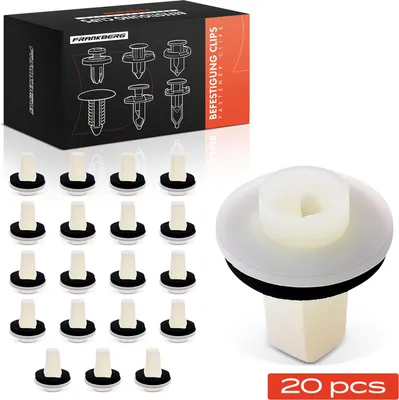 Image de Frankberg 20x Attaches de fixation Pare-chocs pour Nissan Juke Micra V Qashqai +2 I Qashqai II
