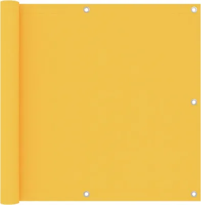 Produktbild von Balkon-Sichtschutz Gelb 90x500 cm Oxford-Gewebe
