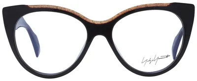 Produktbild von Yohji Yamamoto YY1034 Brillenfassung Damen Kunststoff Braun 54-17-145