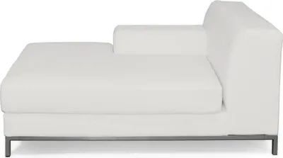 Produktbild von Dekoria Bezug für Kramfors Sofa Recamiere links, hellbeige, Bezug für Recamiere links Kramfors