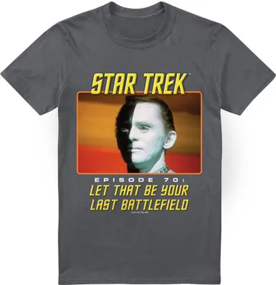 Image de Star Trek - "Last Battlefield" T-shirt pour homme TV5683 (4XL) (Charbon de bois)