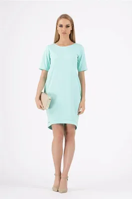 Obrázok produktu pre Dámske šaty Klasické elegantné mini šaty; Mint Green/M/38