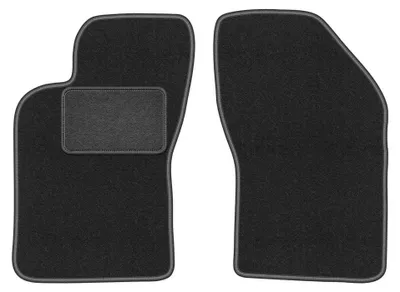 Immagine prodotto di Tappetini anteriori in moquette per Fiat Coupe I 1994-2000 (coupé) – 2 pezzi, grigio grafite, su misura – Wielganizator LUX