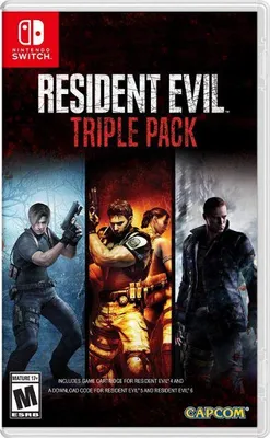 Obrázek produktu pro Capcom Resident Evil Triple Pack, Nintendo Switch, Režim multiplayer, Starší