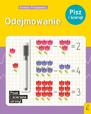 Immagine prodotto di Produkt: Zeszyt Pisz i Ścieraj do nauki odejmowania