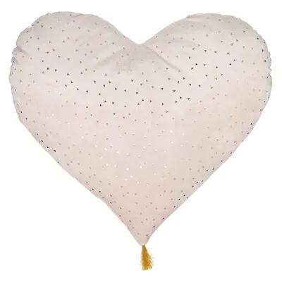 Produktbild von Kinderkissen herz rosa 40 x45cm  - Atmosphera créateur d'intérieur