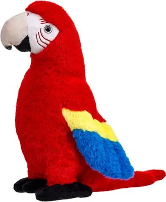 Image de Perroquet Ara BEPPE 30 cm rouge 13742