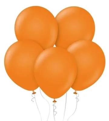 Obrázek produktu pro Oranžové balónky Kalisan, 30 cm, 100 kusů - Godan