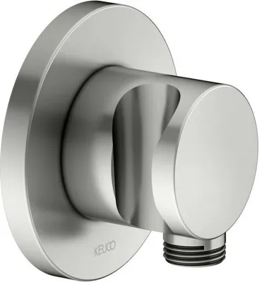 Produktbild von KEUCO Schlauchanschluss mit Brausehalter, Rosette rund, 59592060001