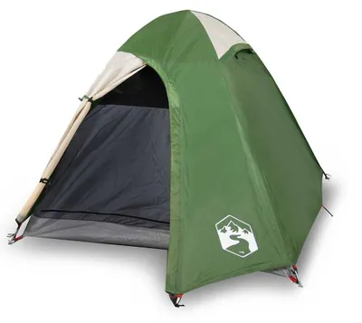 Produktbild von vidaXL Kuppel-Campingzelt 2 Personen Grün Wasserdicht