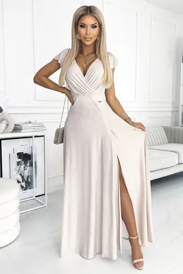 Produktbild von Numoco Formelle Frauenkleider Crystal beige XS