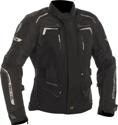 Produktbild von Richa Infinity 2 wasserdichte Damen Motorrad Textiljacke, schwarz, XS