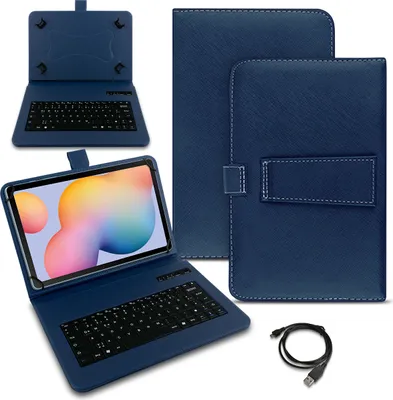 Produktbild von Schutzhülle Tastatur für Xiaomi Pad 7 / 7 Pro Hülle Bluetooth Keyboard TascheFarben:Blau