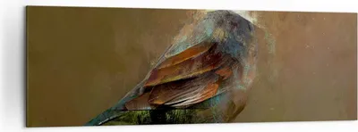 Produktbild von Bild auf Leinwand - Leinwandbild - Vogel Natur - 160x50cm - Wand Bild - Wanddeko - Wandbilder - Leinwanddruck - Bilder - Kunstdruck - Wanddekoration - Leinwand bilder - Wandkunst - AB160x50-3924