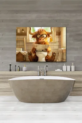 Immagine prodotto di Wallity, Ersyaıhyvn55 - 50 x 70, Quadro decorativo su tela, 100% TELA, Multicolore, 50 x 70 cm