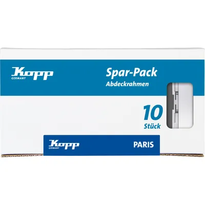 Produktbild von PP 10Abdeckrahm.1f.PAR silb