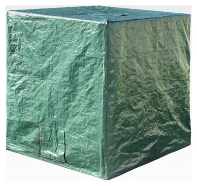 Produktbild von Abdeckplane für IBC Container in Grün für 600 oder 1000 Liter