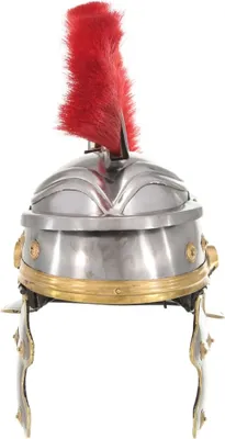 Produktbild von vidaXL Rímsky vojak Helma Antique Replika pre LARP Silver Steel