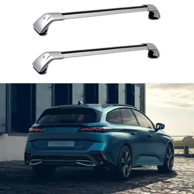 Obrázok produktu pre Hliníkové nosiče batožiny na strechu pre vozidlá Peugeot 308 SW