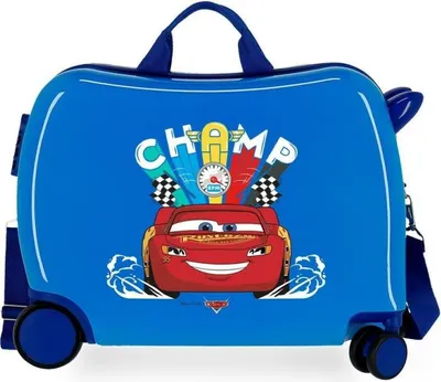 Immagine prodotto di Valigia per bambini con ruote / passeggino DISNEY CARS blu, 2049823