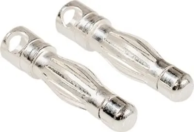 Produktbild von LRP 4mm Silver universal Steckverbinder ( 5 Paar)