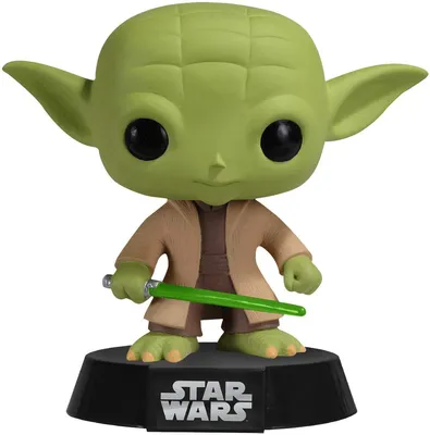 Obrázek produktu pro FUNKO Pop! Star Wars: Yoda, Sběratelská postavička, Filmy a televizní seriály