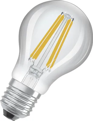 Produktbild von LEDVANCE LED CLASSIC höchste  5W 830 klar E27 Lampe 1055lm 3000K warmweiss wie 75W 4099854002823