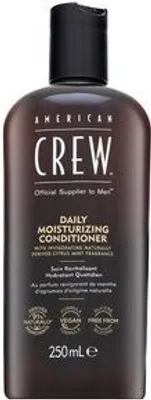 Produktbild von American Crew Daily Moisturizing Conditioner, 250 ml, pflegend, 91% natürliche Inhaltsstoffe, für normales bis trockenes Haar, silikonfrei, vegan