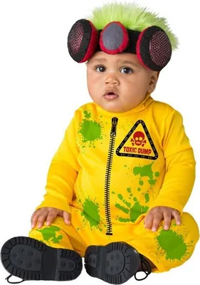 Produktbild von Verseuchter Schutzanzug Stramplerkostüm für Babys Kindergröße: 68-74