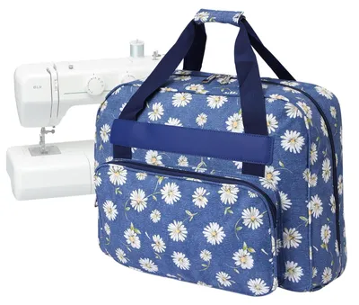 Produktbild von Nähmaschinentasche Universelle Kompatibilität - Aufbewahrungstasche - Transporttasche - Wasserabweisend - 43 x 32 x 21 cm - Geräumiger Stauraum - Nähmaschinentasche
