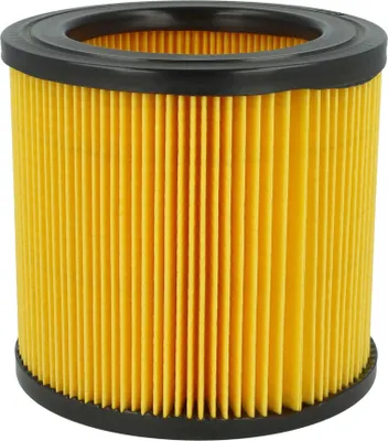 Produktbild von vhbw Faltenfilter Ersatz für Topcraft K704F, K707F, R 693 für Staubsauger - Patronenfilter Orange Abwaschbar